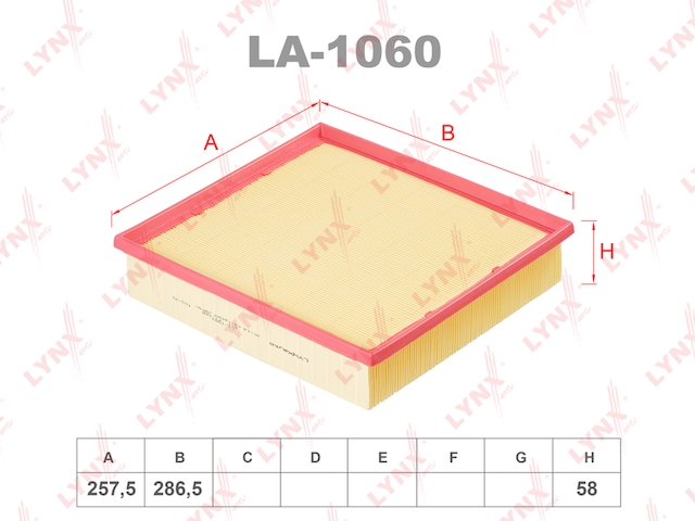 Купить запчасть LYNXAUTO - LA1060 