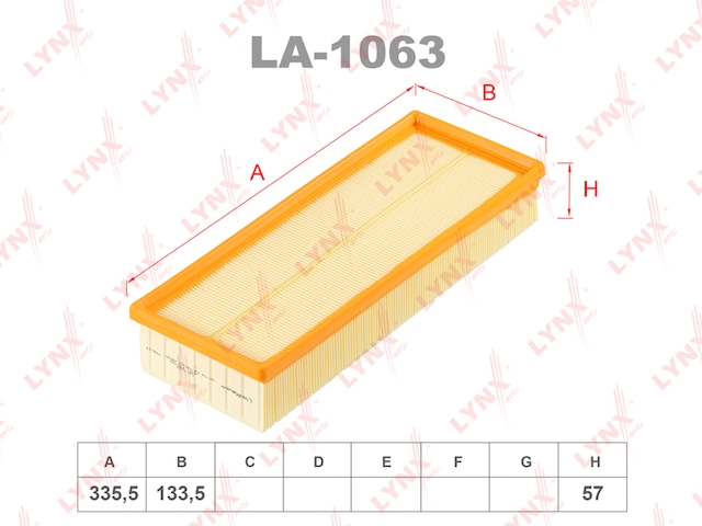 Купить запчасть LYNXAUTO - LA1063 