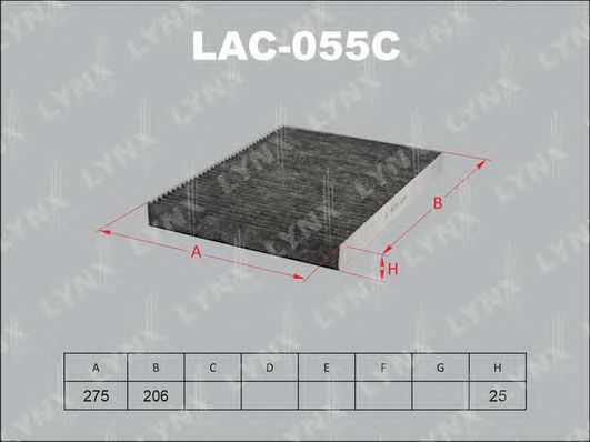 Купить запчасть LYNXAUTO - LAC055C 