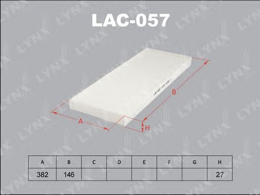 Купить запчасть LYNXAUTO - LAC057 