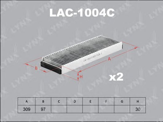 Купить запчасть LYNXAUTO - LAC1004C 