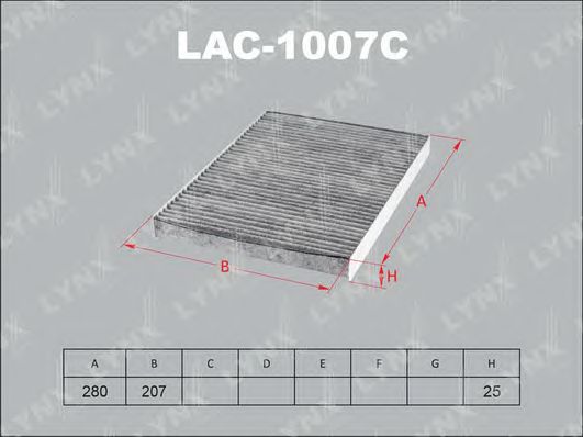 Купить запчасть LYNXAUTO - LAC1007C 