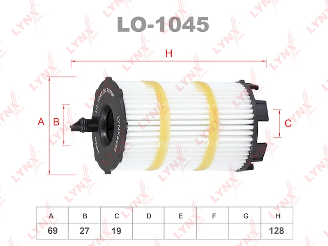Купить запчасть LYNXAUTO - LO1045 