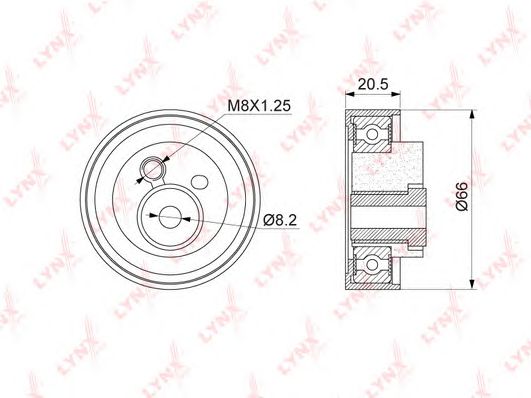 Купить запчасть LYNXAUTO - PB1323 