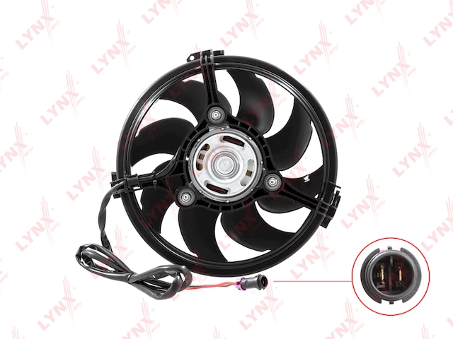 Купить LYNXAUTO RF1157 Вентилятор радиатора AUDI A4 1.5-2.8 94-00 / A6 1.8-4.2 97-05 / A8 2.5D-4.2 96-02, VW Passat 1.6-2.8 96-05 / Sharan 1.8-2.0 95-10