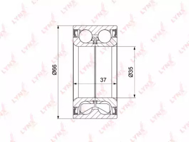 Купить запчасть LYNXAUTO - WB1375 
