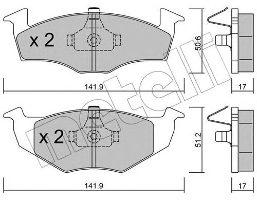 Купить запчасть METELLI - 2202060 