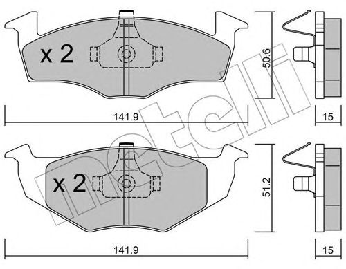 Купить запчасть METELLI - 2202062 