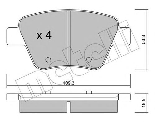 Купить запчасть METELLI - 2208890 