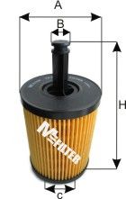 Купить M-FILTER TE621 Фильтр масляный AUDI: A2 00-05, A3 03-, A3 Sportback 04-, A3 кабрио 08-, A4 04-, A4 07-, A4 Avant 04-, A4 Avant 08-, A4 кабрио 05-, A6 04-, A6 Avant 05-, TT 06-