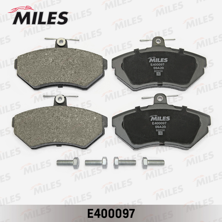 Купить MILES E400097 Колодки тормозные передние AUDI A4/A6, VW Passat B5 96-13