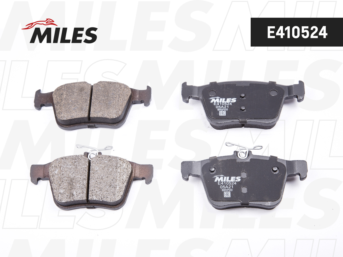 Купить MILES E410524 Колодки тормозные задние AUDI A3, VW Golf 7/Tiguan 12->