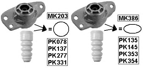 Купить запчасть MONROE - PK277 