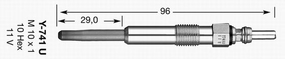 Купить запчасть NGK - 6943 