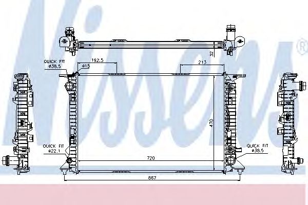 Купить запчасть NISSENS - 60318 