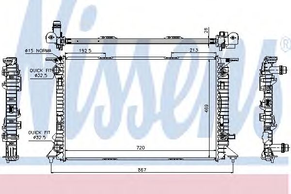Купить запчасть NISSENS - 60321 