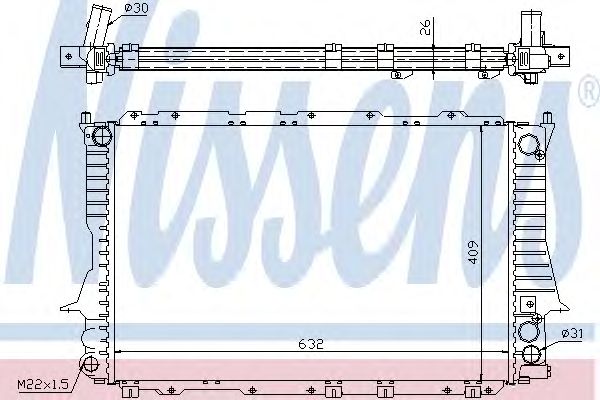 Купить запчасть NISSENS - 60459 