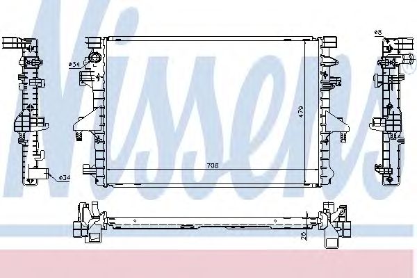 Купить запчасть NISSENS - 65285 