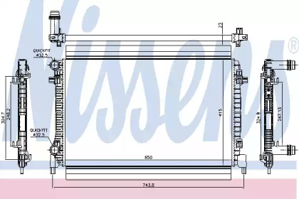 Купить запчасть NISSENS - 65327 
