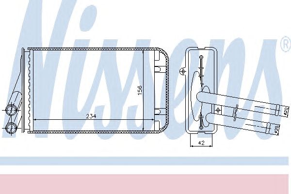 Купить запчасть NISSENS - 70229 