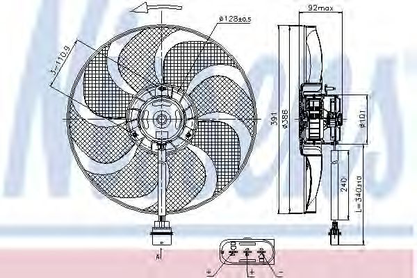 Купить запчасть NISSENS - 85690 