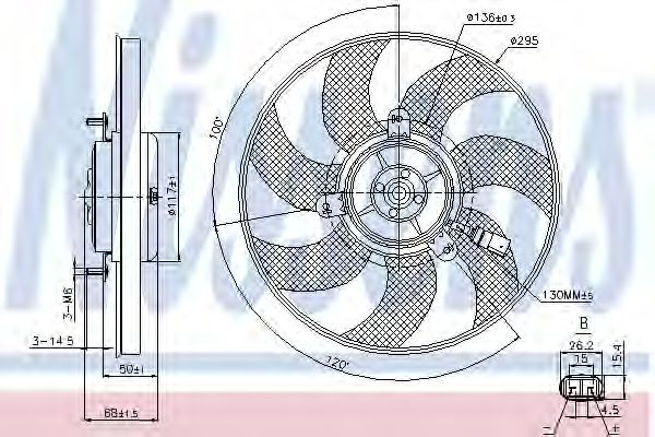 Купить запчасть NISSENS - 85733 