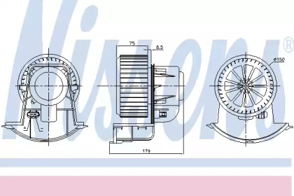 Купить запчасть NISSENS - 87271 