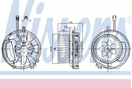 Купить запчасть NISSENS - 87425 