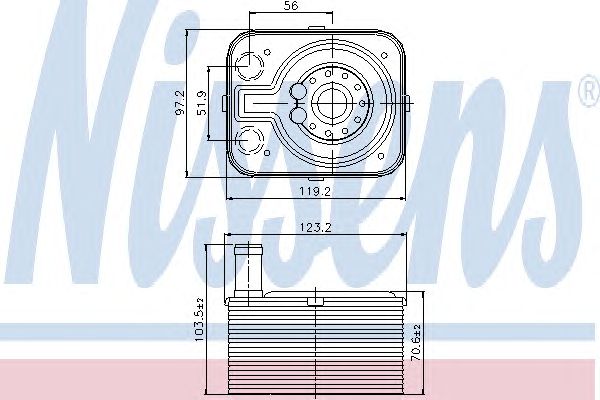 Купить запчасть NISSENS - 90655 