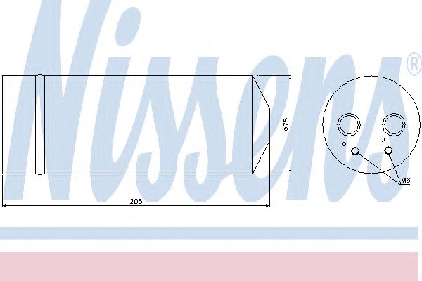 Купить NISSENS 95352 Осушитель кондиционера AUDI A 4 / S 4 (00-) 1.6 i 16V (+)