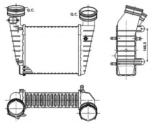 Купить запчасть NRF - 30147A 