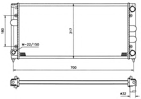 Купить запчасть NRF - 509506 