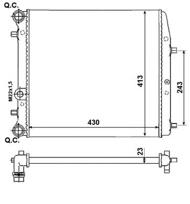 Купить запчасть NRF - 53021A 