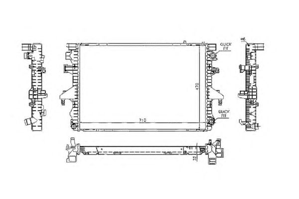 Купить запчасть NRF - 53795 