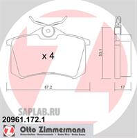 Купить запчасть ZIMMERMANN - 209611721 