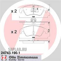 Купить запчасть ZIMMERMANN - 247431901 