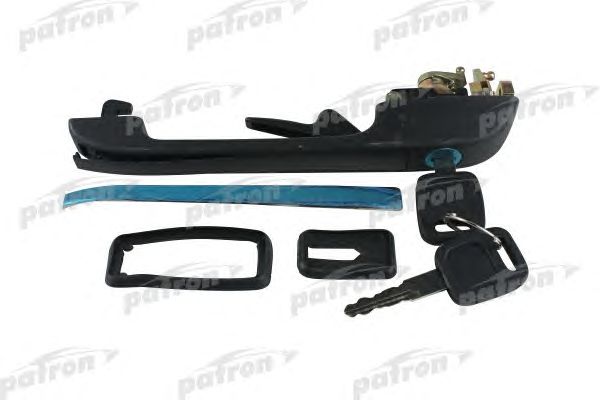 Купить PATRON P200004R Ручка двери (с замком и ключом) передняя правая (с замком и ключом) AUDI: 100 1.8/2.0/2.2/2.3 82-88