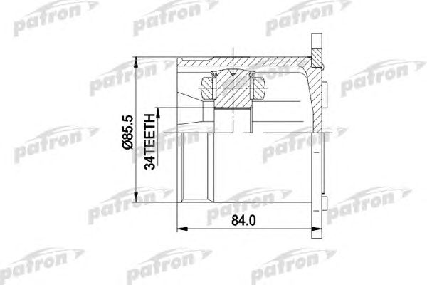 Купить запчасть PATRON - PCV5031 
