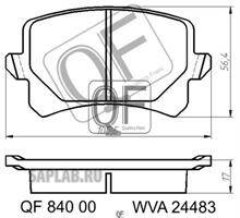 Купить запчасть QUATTRO FRENI - QF84000 
