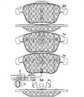 Купить QUATTRO FRENI QF86522 Колодки тормозные передн. Audi A4 2008г> 573 258