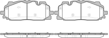 Купить REMSA 166700 Колодки торм.пер.. AUDI A4 15->/ Q7 15->