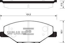 Купить запчасть SANGSIN BRAKE - SP1595 