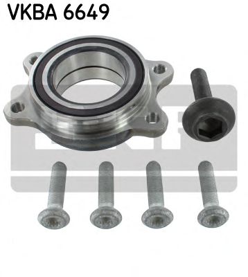 Купить SKF VKBA6649 Подшипник зад.ступицы ком/кт [ступица] AUDI A4/A5/A6/A7/A8/Q5 07->