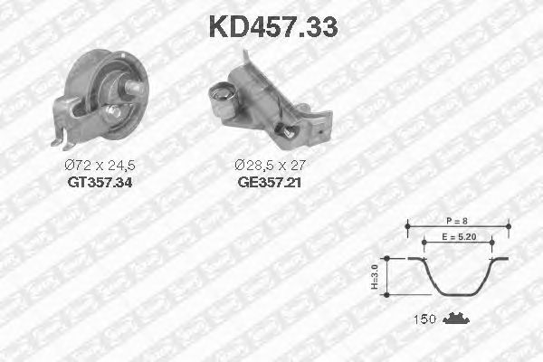 Купить запчасть SNR - KD45733 