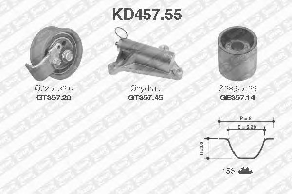 Купить запчасть SNR - KD45755 