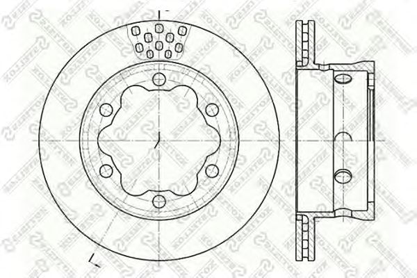 Купить запчасть STELLOX - 60203344VSX 