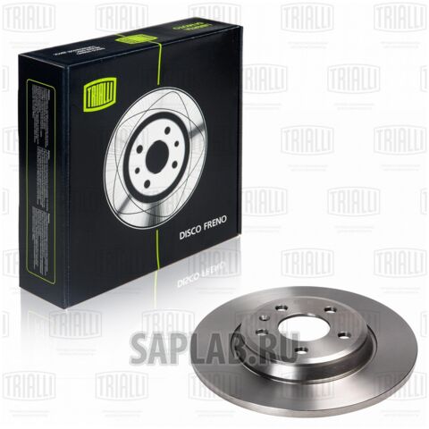 Купить TRIALLI DF180116 Диск торм. зад.[300x12] 5 отв. AUDI A4 07-15/A5 07-17/A6 11->/A7 10-18 / Q5 10->