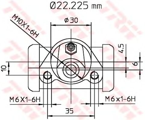 Купить запчасть TRW - BWB111 