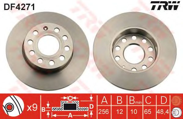 Купить запчасть TRW - DF4271 