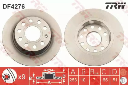 Купить запчасть TRW - DF4276 
